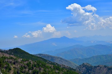 Obraz premium 春の高原情景