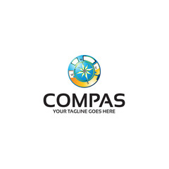 compas - logo template
