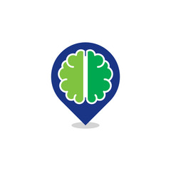 Brain Position Logo Icon Design