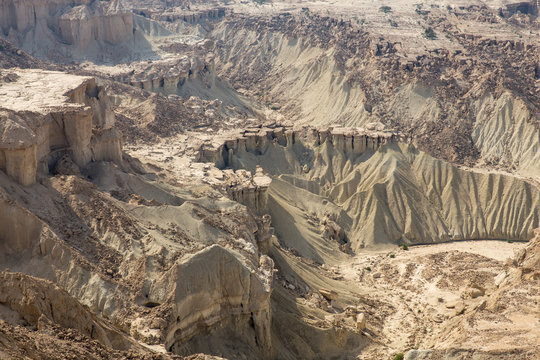 Roof of Qeshm Geosite, Iran