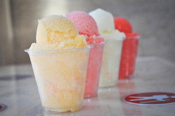 Various Italian Ice