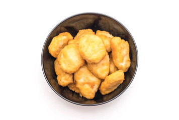 Chicken nuggets with sauce