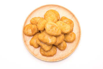 Chicken nuggets with sauce