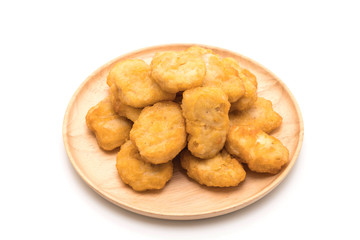 Chicken nuggets with sauce