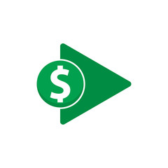 Money Video Logo Icon Design