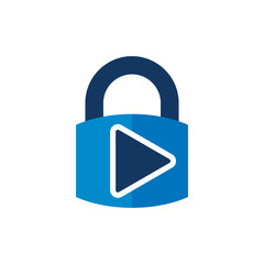 Security Video Logo Icon Design
