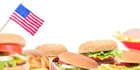 American hamburger