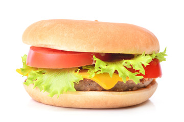 Fresh hamburger