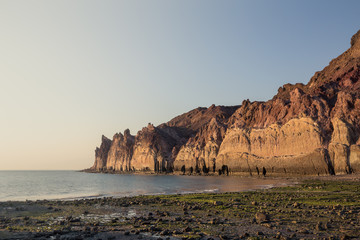 Obraz premium Mofanegh Beach in Hormoz Island, Iran