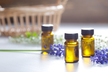 瓶に入ったアロマオイル