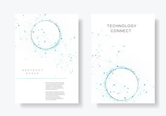 Science, medicine and technology brochure design