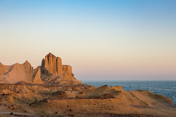 Obraz premium Mofanegh Beach in Hormoz Island, Iran