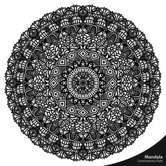 Mandala Art Natural Pattern Decorative Graphic Element Contemporary Ornament