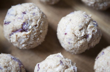 boulette de tofu végétarien 
