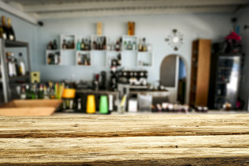 summer bar and free space for your decoration