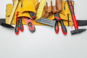 Many Tools on white background