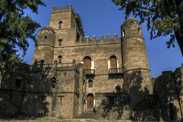 Fasilides Palace in Gondar, Ethiopia