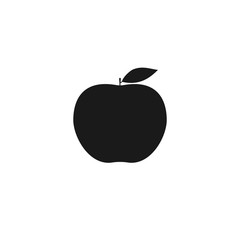 Apple silhouette icon