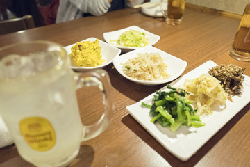 酒　副菜　韓国料理