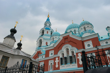 Spaso-Preobrazhenskiy cathedral. Island Valaam. Great monasteries of Russia.