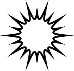 Explosion Speech balloon