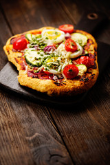 Pizza hausgemacht