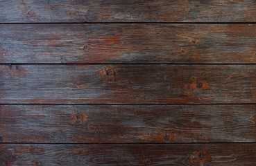 Fototapeta premium Alte rot braun graue Holzbretter als Hintergrund