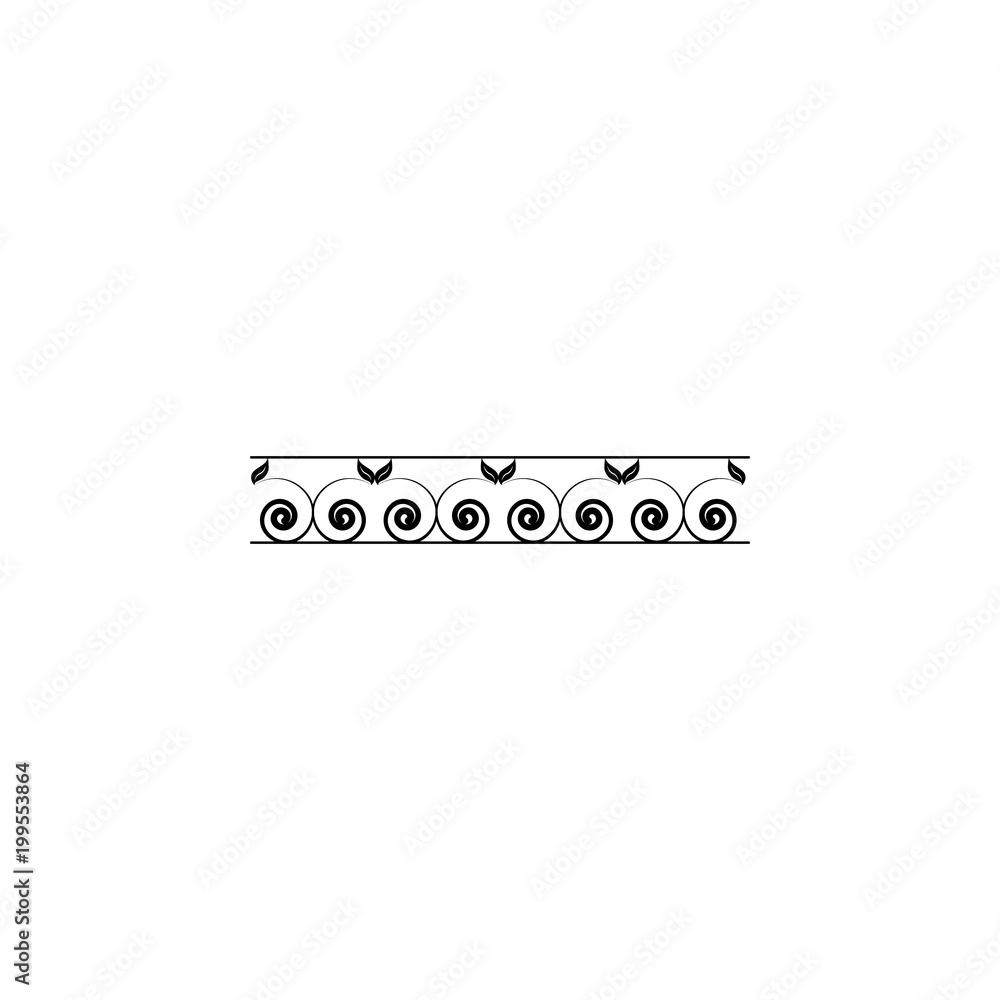 Poster ornament icon. element of patterns elements illustration. premium quality graphic design icon. signs