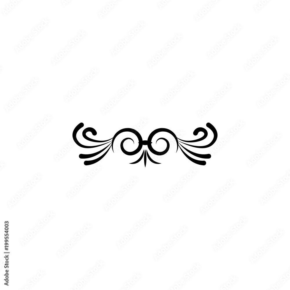 Poster ornament icon. element of patterns elements illustration. premium quality graphic design icon. signs