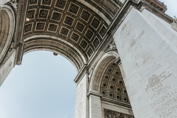 Arc de Triomphe in Paris, France