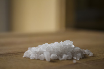  pile of coarse salt