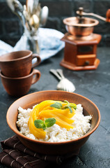 cottage with mango