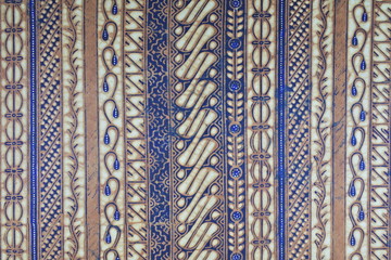 Indonesian batik pattern 