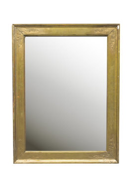 specchio con cornice antica