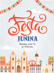 festa junina background holiday