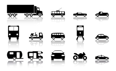 15 transport icons