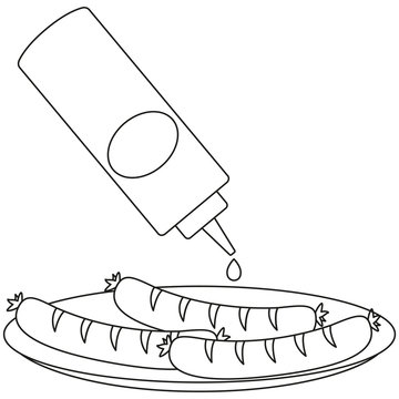 Ketchup clip art preview