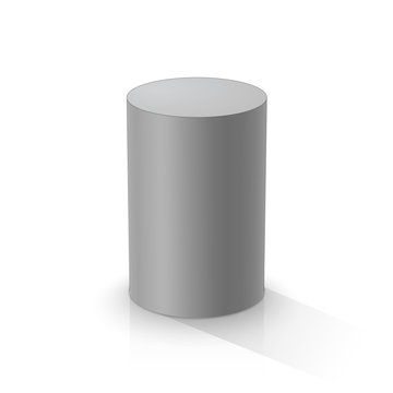Grey cylinder