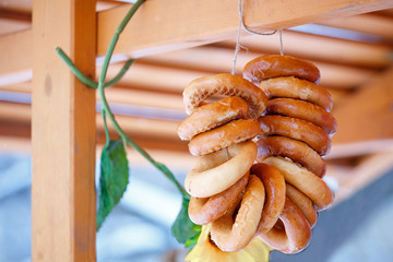 Bagels hang on feast of carnival