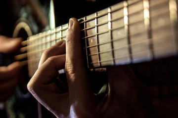 Play the guitar