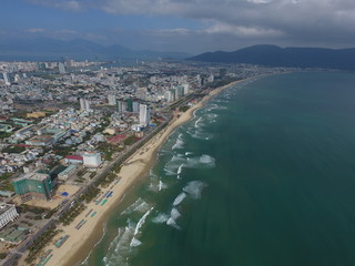 Danang, Vietnam 2018 : Drone View