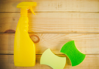 Cleaning house or office concept