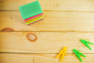 Cleaning house or office concept