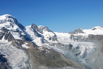 Gorner glacier @Zermatt.Switzerland / ゴルナー氷河 ＠スイス(ZOOM)