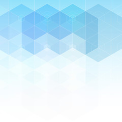 Obraz premium vector geometric abstract background with triangles