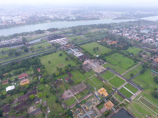World Heritage : Hue, Vietnam :  Drone View 