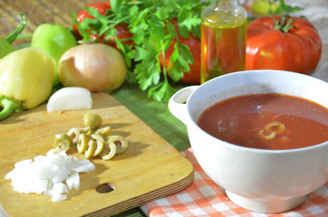 Cute boy drinking healthy cocktail fruits juice smoothie in summer. Happy child enjoying organic drink.