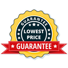 Lower Price Guarantee label illustration