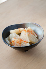 Japanese simmered daikon radish