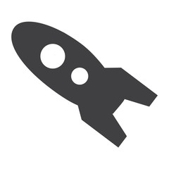 Rocket vector icon